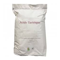 Tartaric acid food granules